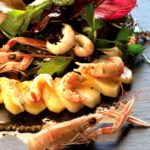 Salade de Princesse Amandine® aux langoustines - Chef Thierry Doudard ©B.Galeron/Germicopa