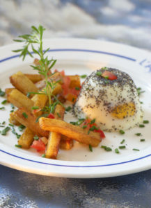 Oeuf cocotte et mouillette de Princesse Amandine® - Chef Arnaud Le bossé ©B.Galeron/Germicopa