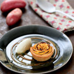 Fleur de Chérie et pomme, glace à la vanille gousse - Chef David Bergot - ©F.Schmitt/Germicopa